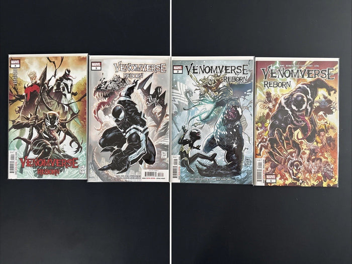 Death of venom verse 1-5. Venom verse reborn 1-4. it’s Jeff! Variant Edition