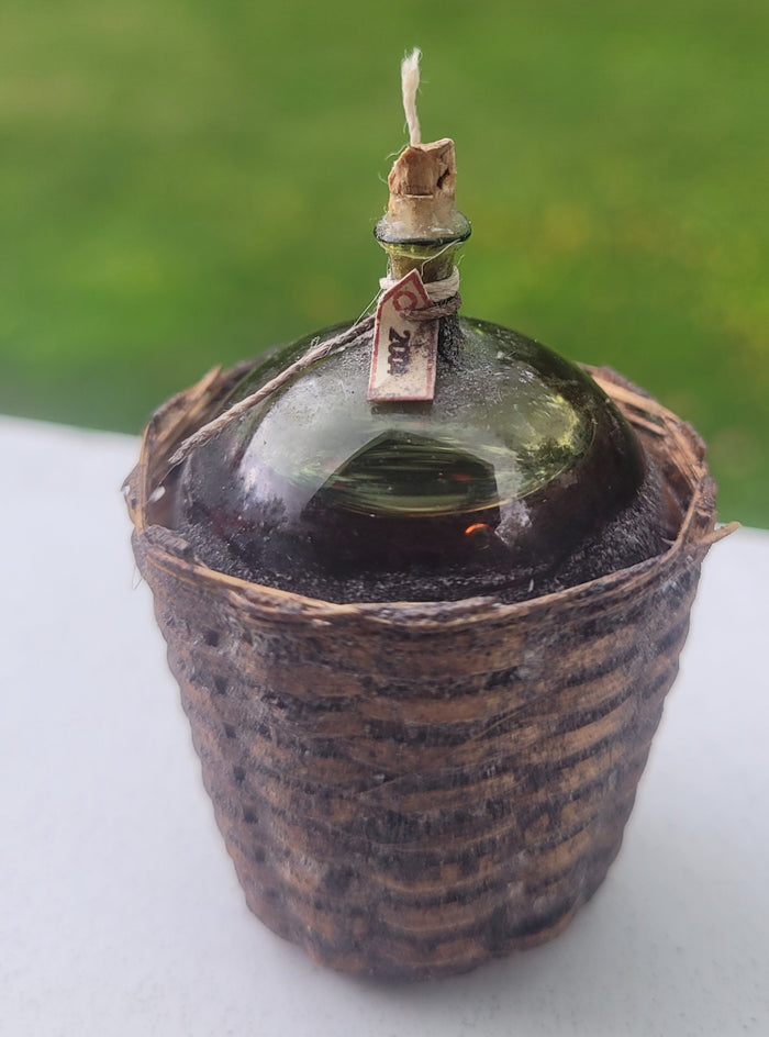 Demi-John Wine 2004 in Glass Jug with Liquid