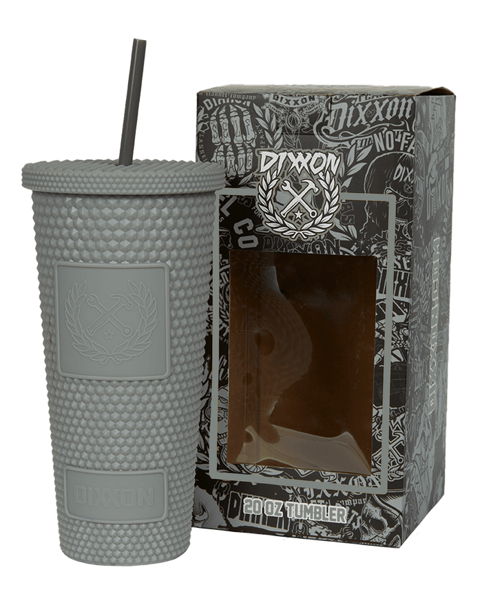 Dixxon Studded Matte Tumbler - Gray