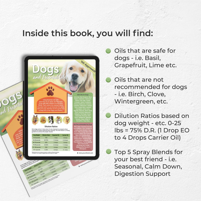 Dogs and Essential Oils (Digital Download) at Your Oil Tools
