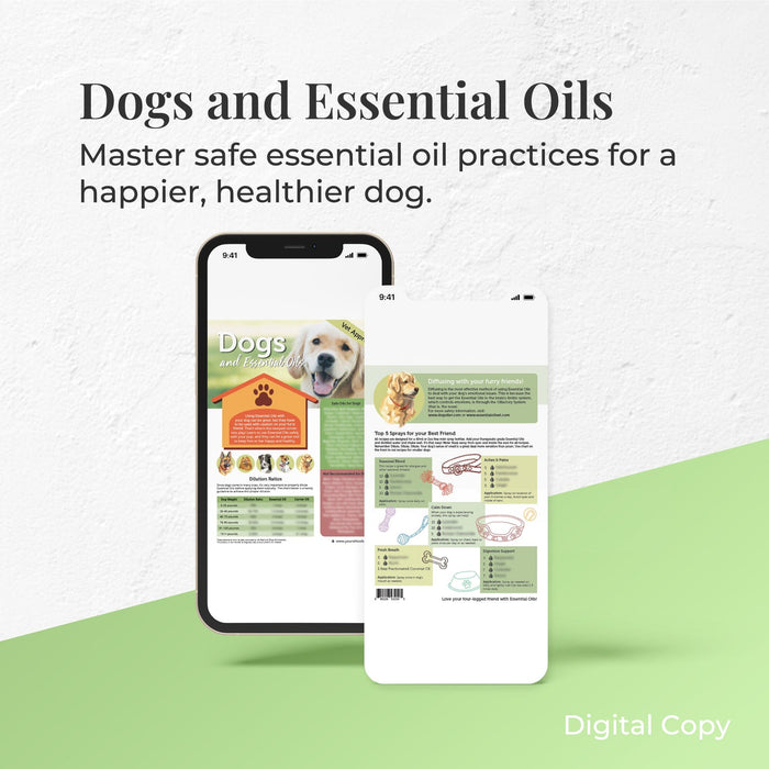 Dogs and Essential Oils (Digital Download) at Your Oil Tools