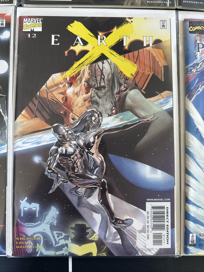 EARTH X #0 1-12 X COMPLETE LOT 1ST SHALLA- BAL SURFER MARVEL + PARADISE X 0