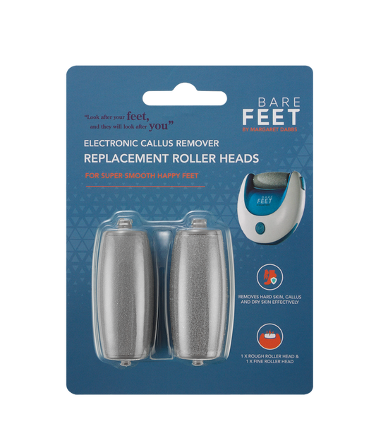 Electronic Callus Remover - Replacement Roller heads