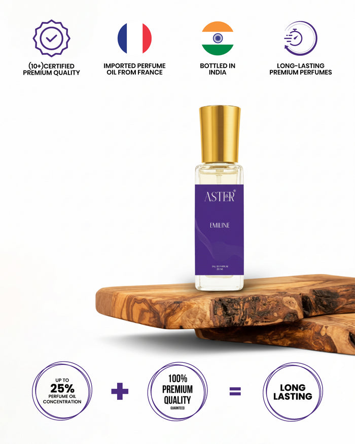Emiline Eau de Parfum for Women, 20ml bottle