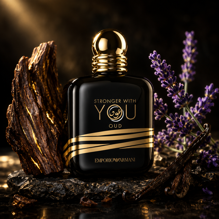 Emporio Armani Stronger With You Oud Eau de Parfum 100ml luxury men's perfume bottle