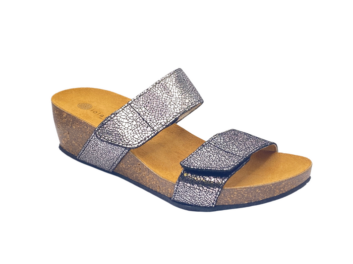 Eric Michael Liat Peltro Wedge Sandals