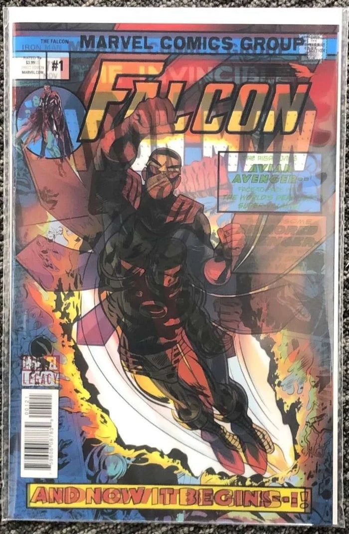 Falcon #1 Marvel Legacy Lenticular Homage Variant Iron Man #71