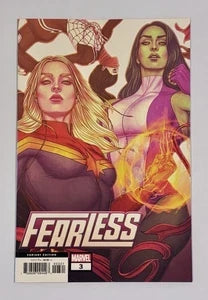 Fearless #3 Jenny Frison Variant She-Hulk Silk Captain Marvel
