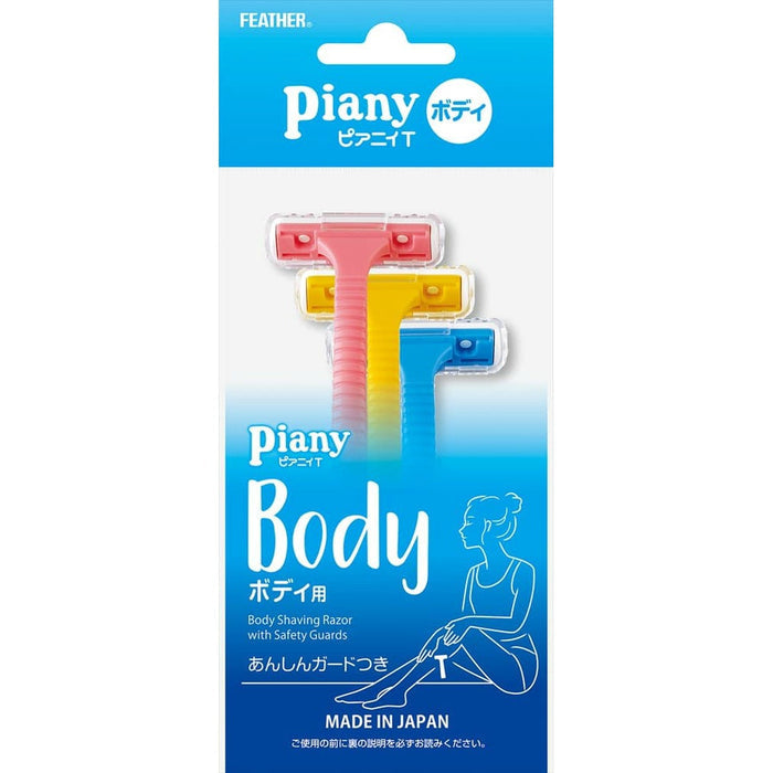 FEATHER Piany T for body with guard 3 pieces