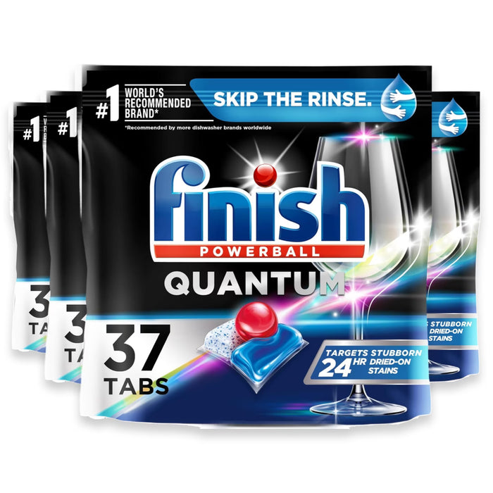 Finish Quantum Dishwasher Pods - 37ct - 4 Pack
