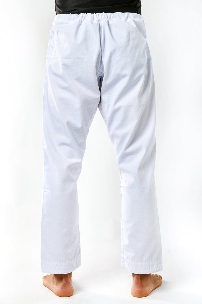 Fitted Gi Pants - White