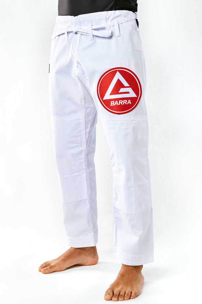 Fitted Gi Pants - White