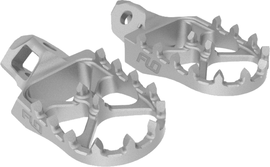 Flo Moto Stainless Steel Footpegs - XR150L - ScooterSwapShop