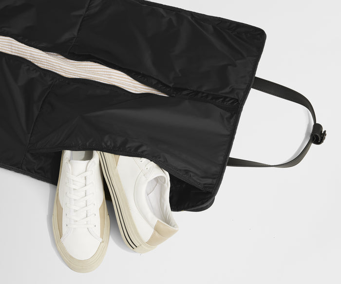Garment Duffle in Jet Black
