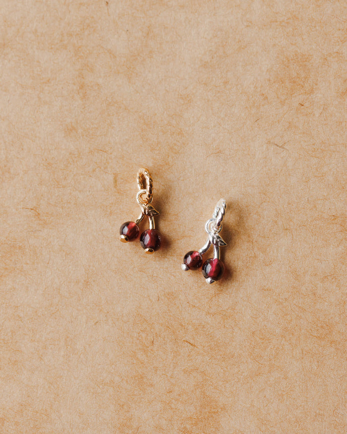 Garnet Cherry Charm