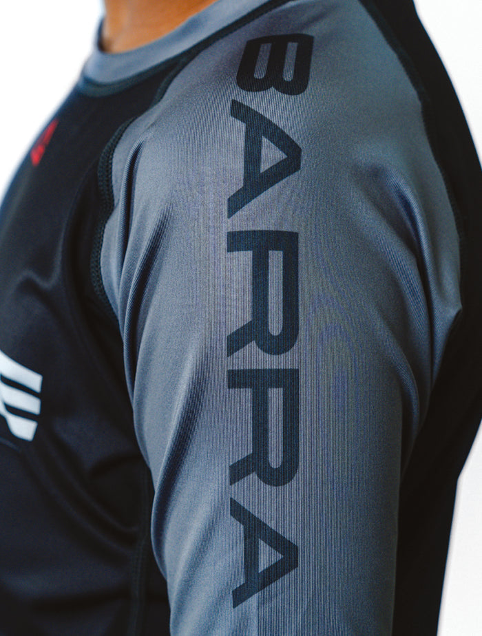 GB Edition S/S Youth Ranked Rashguard - Grey