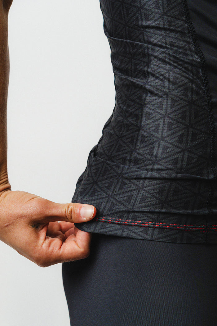 GB Essentials Womens Ranked Rashguard - Brown