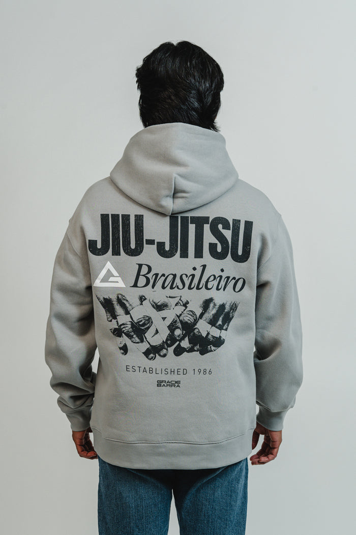 GB Grip Mens Hoodie - Grey