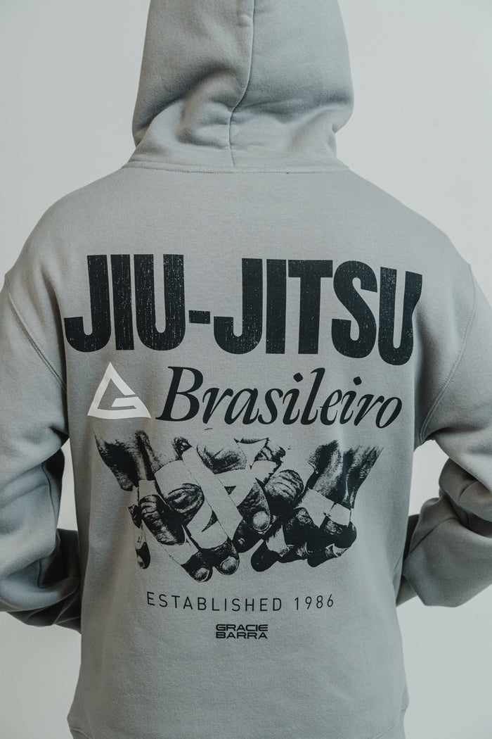 GB Grip Mens Hoodie - Grey