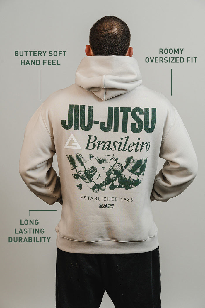 GB Grip Mens Hoodie - Natural