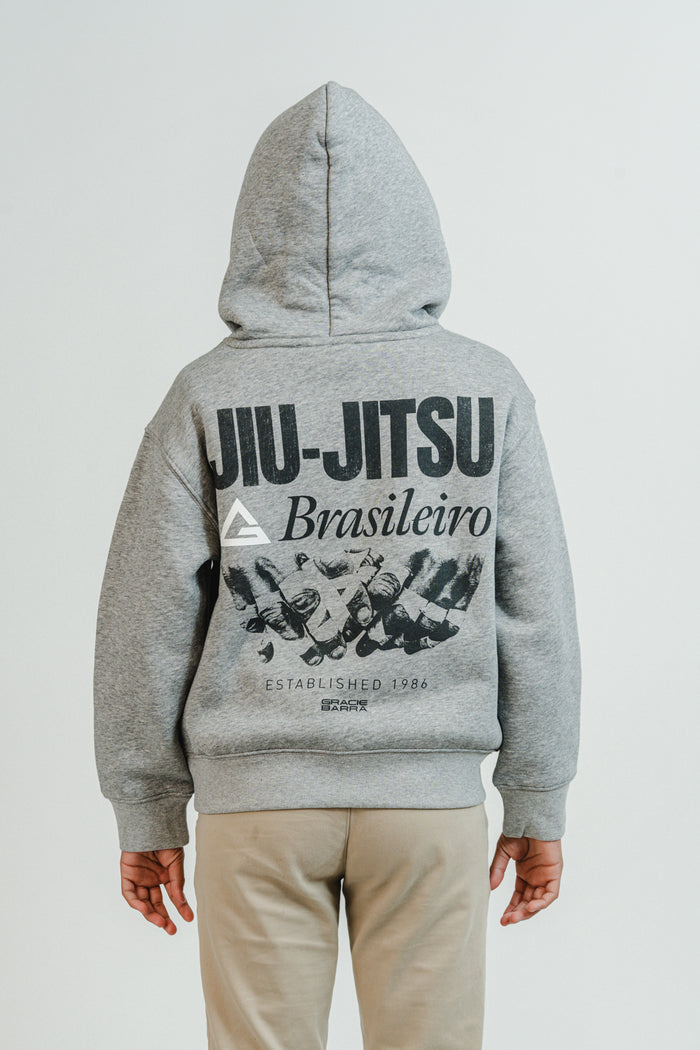 GB Grip Youth Hoodie - Grey