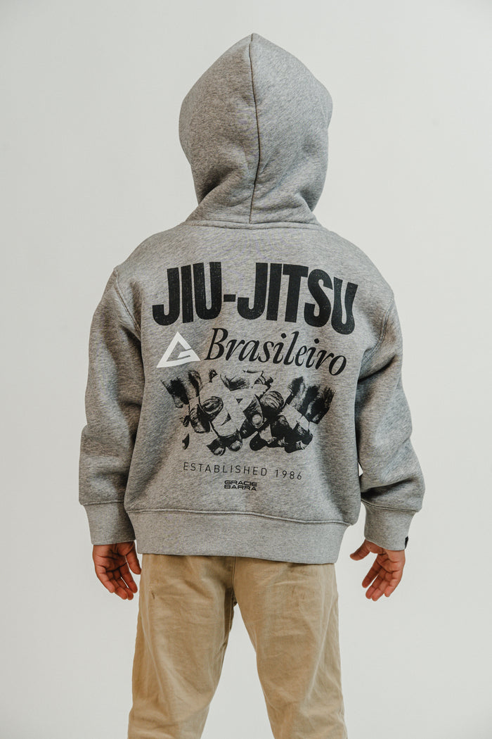 GB Grip Youth Hoodie - Grey