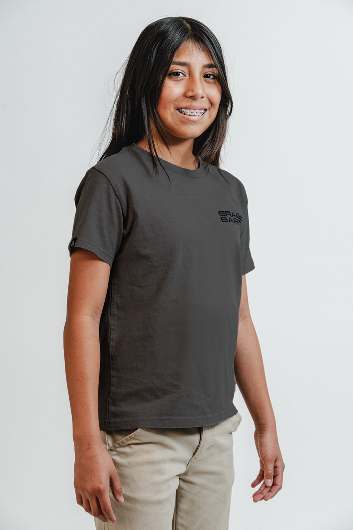 GB Grip Youth Tee - Grey