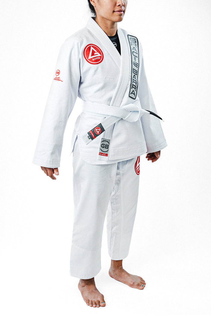 GB1 V2 Edition Womens Kimono w/Belt - White