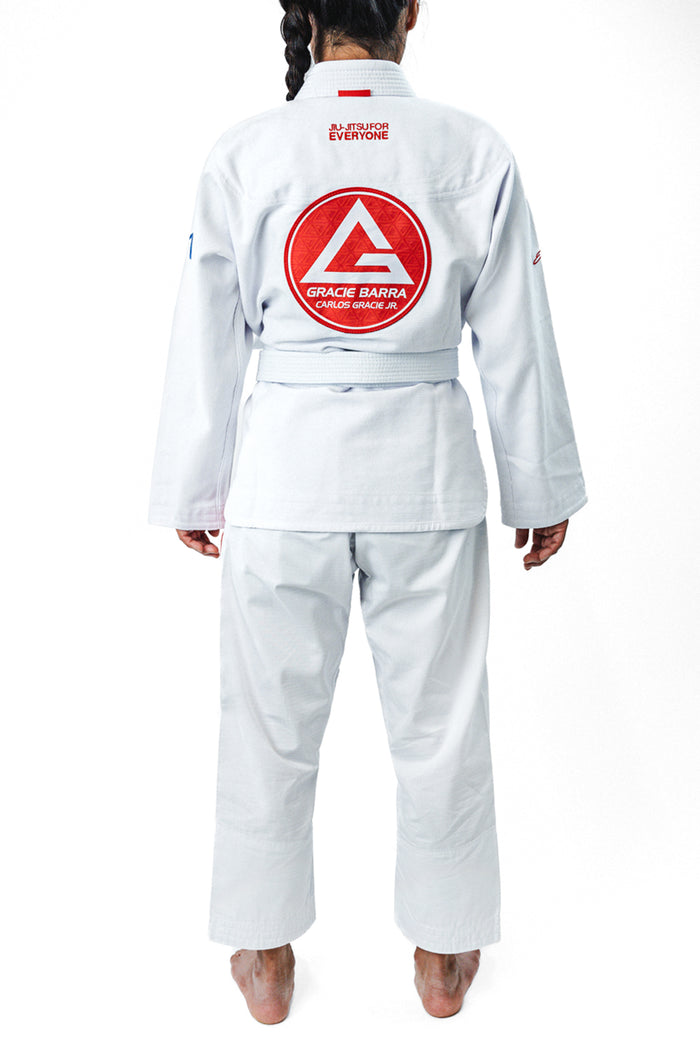 GB1 V2 Edition Womens Kimono w/Belt - White