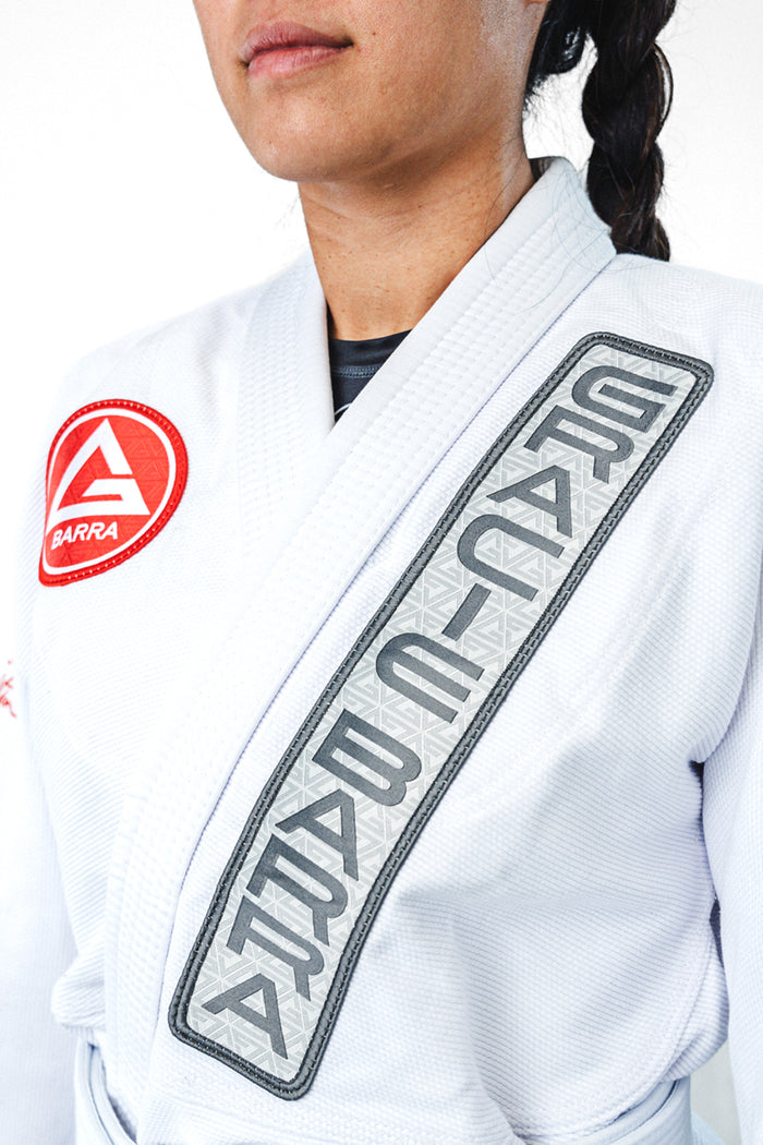GB1 V2 Edition Womens Kimono w/Belt - White