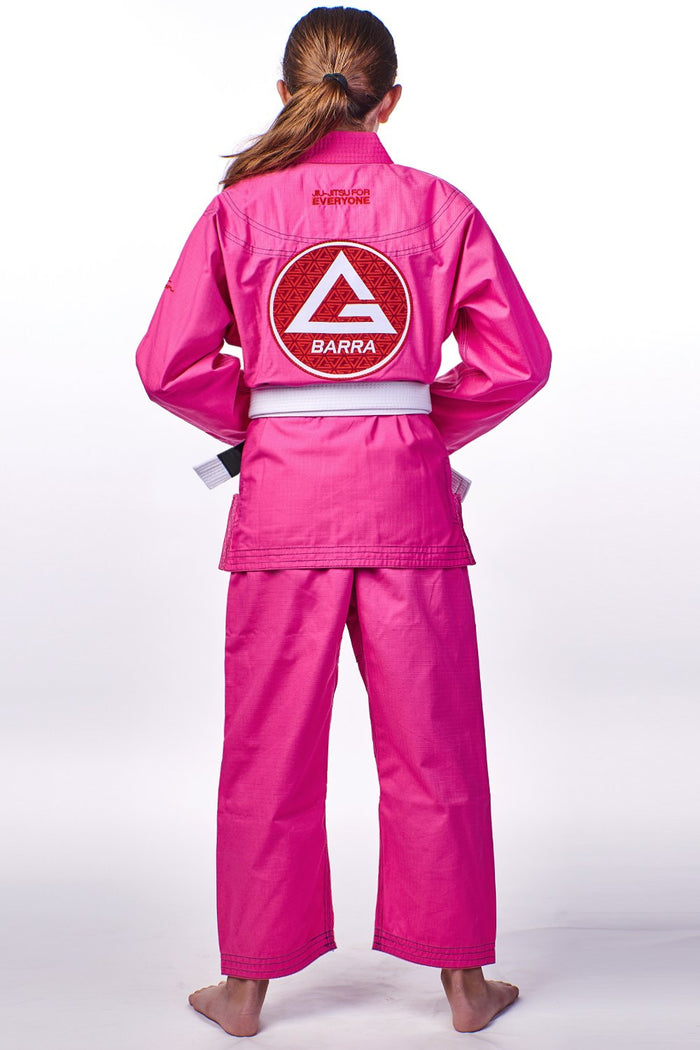 GBK LITE RIPSTOP KIMONO W/ BELT - PINK