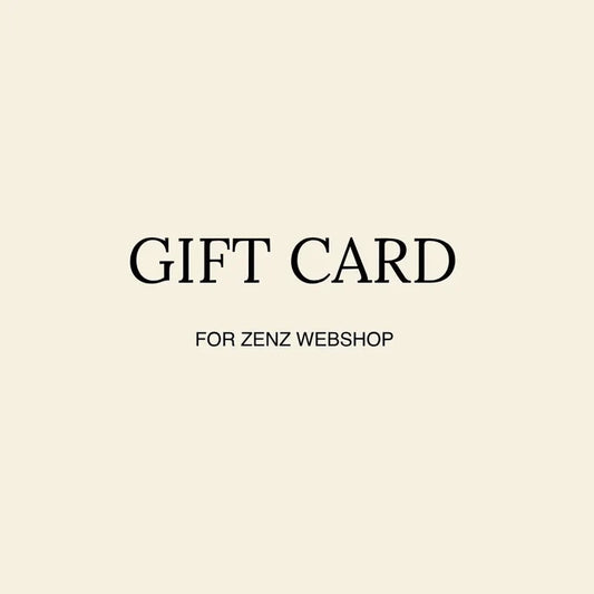 Gift Card to ZENZ webshop
