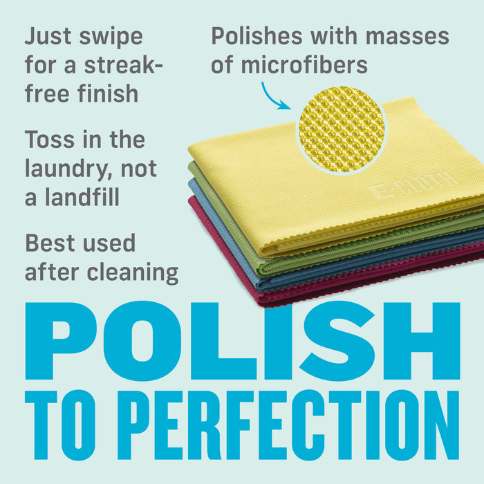 Glass & Polishing Cloth Assorted Multipack