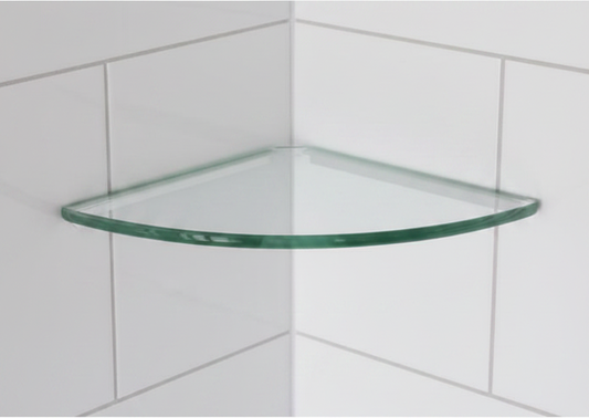 Glass shelf - Curved Corner Series 200mm