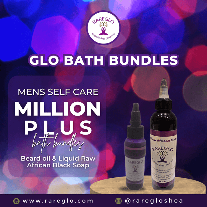 GLO Bath Bundle - RareGlo Organic Shea Products