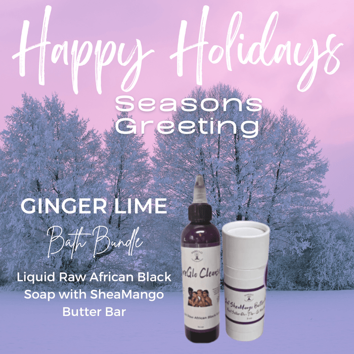 GLO Bath Bundle - RareGlo Organic Shea Products