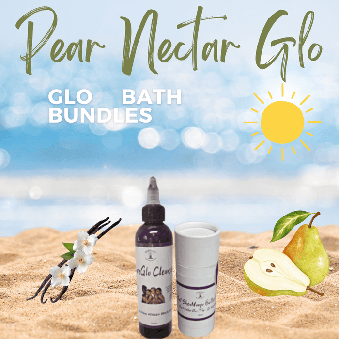 GLO Bath Bundle - RareGlo Organic Shea Products