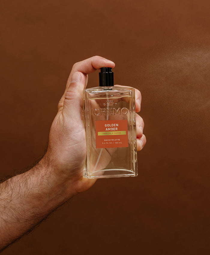 Golden Amber Spray Cologne