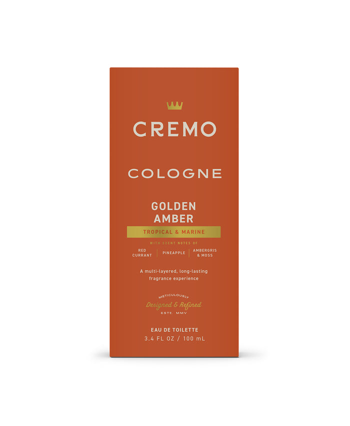Golden Amber Spray Cologne