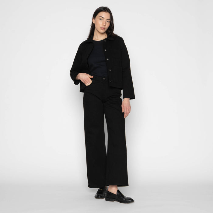 Gracie Jacket - Shadow Black by Naked & Famous Denim