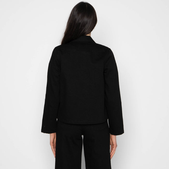 Gracie Jacket - Shadow Black by Naked & Famous Denim