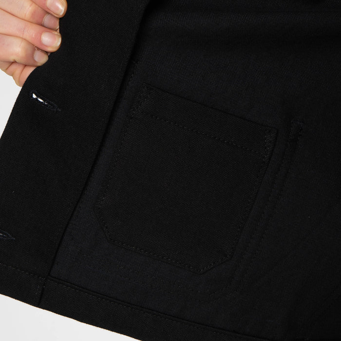 Gracie Jacket - Shadow Black by Naked & Famous Denim