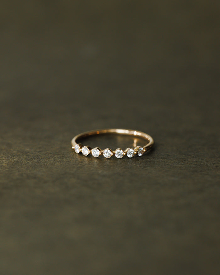 Grand Luminary White Sapphire Ring