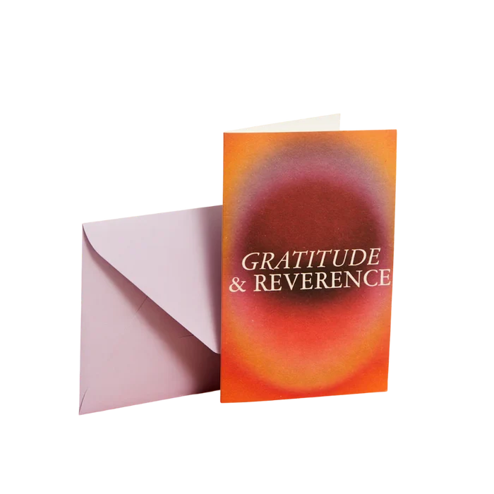 Gratitude & Reverence Card