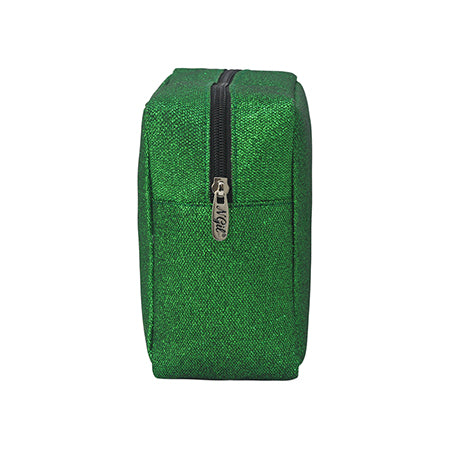 glitter cosmetic pouch, NGIL makeup bag, cheer makeup pouch, dance toiletry bag, gymnastics travel bag, beauty pageant pouch, competition cosmetic case, travel makeup organizer, glitter toiletry bag, small travel pouch, zip top cosmetic case, glitter carry-on bag, dancer makeup case, cheerleader pouch, gymnast toiletry bag, compact glitter bag, makeup bag for travel, glitter gift pouch, sparkle cosmetic bag, overnight toiletry pouch, portable beauty bag, glitter storage pouch