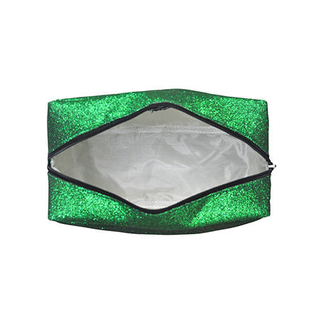 glitter cosmetic pouch, NGIL makeup bag, cheer makeup pouch, dance toiletry bag, gymnastics travel bag, beauty pageant pouch, competition cosmetic case, travel makeup organizer, glitter toiletry bag, small travel pouch, zip top cosmetic case, glitter carry-on bag, dancer makeup case, cheerleader pouch, gymnast toiletry bag, compact glitter bag, makeup bag for travel, glitter gift pouch, sparkle cosmetic bag, overnight toiletry pouch, portable beauty bag, glitter storage pouch