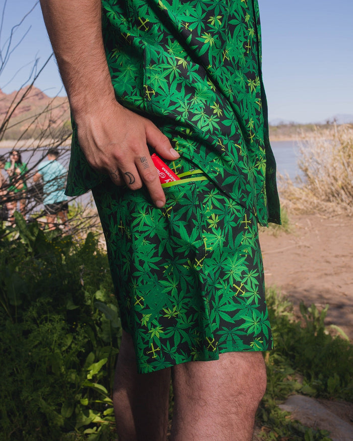 Green Room Boardshorts - Dixxon Flannel Co.