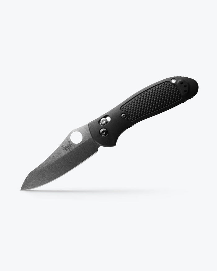 Benchmade Griptilian® Black Grivory® Sheepsfoot - Angled Profile | Benchmade Knife Co.