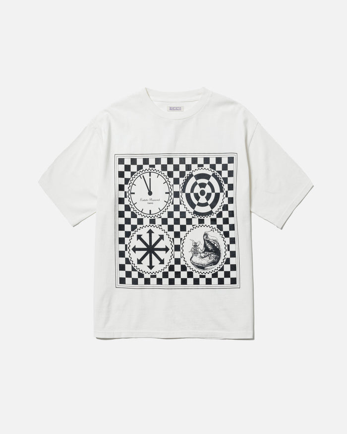 Ecstatic Research Guide T-shirt in White blues store two www.bluesstore.co