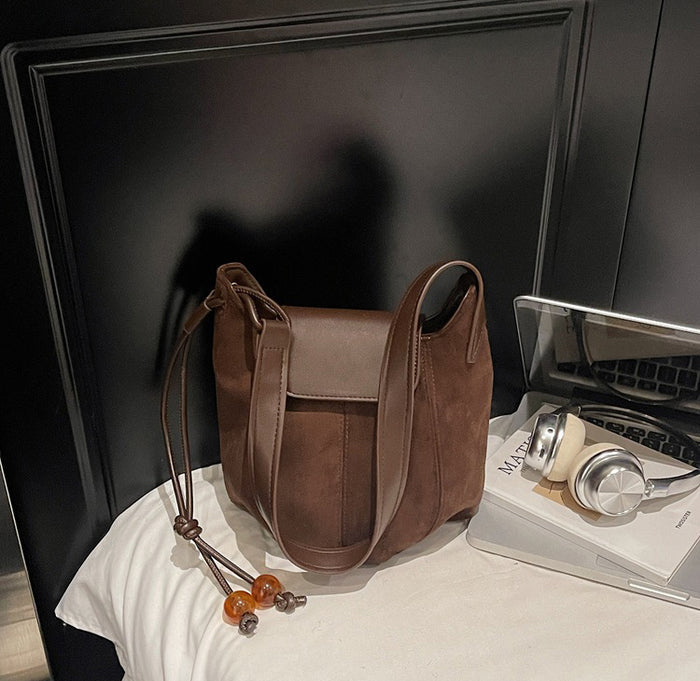 H2055 - Korean Retro Bucket Bag